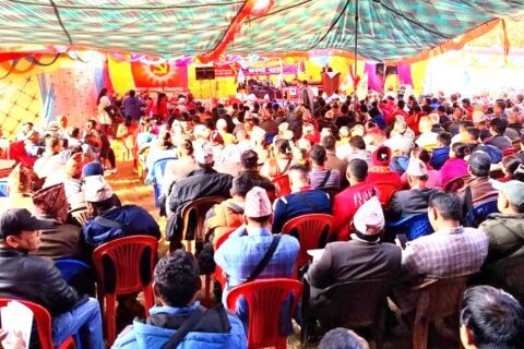 कार्यकर्ताबीच कुटाकुट भएपछि एमाले धादिङको अधिवेशन स्थगित