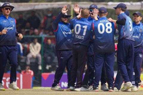 नेपालले दियो नामिबियालाई एक सय ८१ रनको लक्ष्य