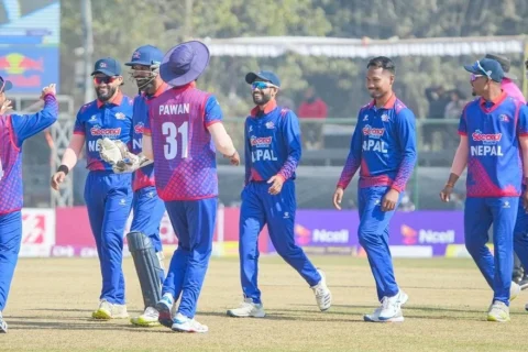 नेपाललाई हङकङले दियो ११५ रनको लक्ष्य