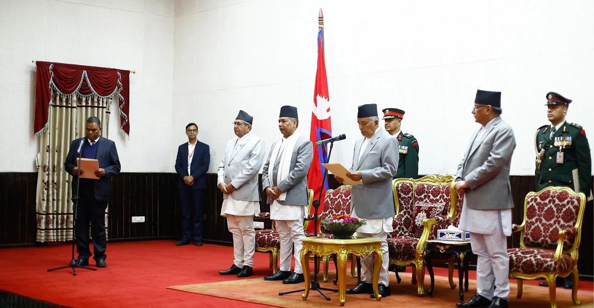 प्रचण्डद्वारा मन्त्रिपरिषद् विस्तार, उपेन्द्र यादवले लिए शपथ