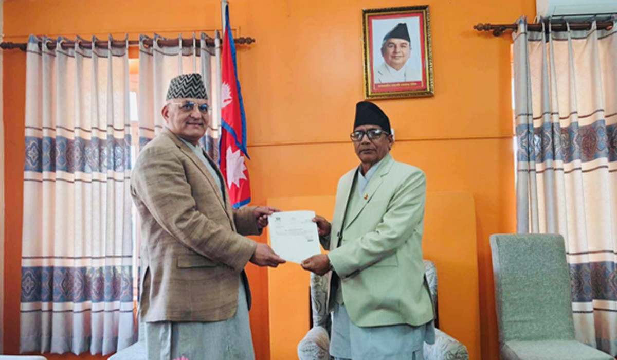 गण्डकी प्रदेश सरकारका मुख्यमन्त्री पाण्डेद्वारा राजीनामा