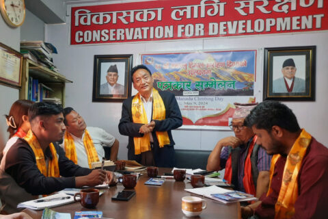 चुमनुब्रीमा ६८ औं मनास्लु हिमाल आरोहण दिवस मनाइने