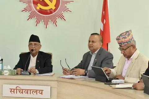 दीर्घकालीन असर पर्ने कुनै काम नगर्न सरकारलाई एमालेको ध्यानाकर्षण