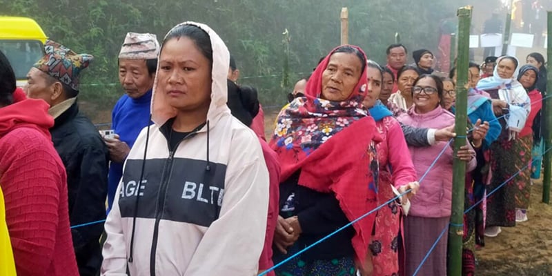 गोरखाको उप–निर्वाचन : पुरुषभन्दा महिलाको मतदान धेरै