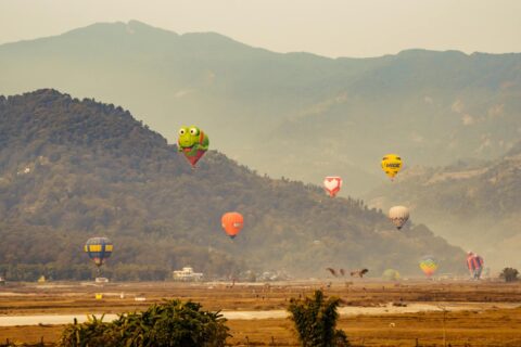 पर्यटकिय राजधानी पोखरामा आजदेखि बेलुन महोत्सव सुरु