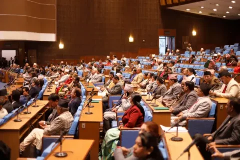 प्रतिनिधिसभाको बैठकमा रास्वपाको अवरोध