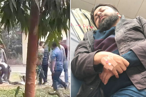 नेविसंघ मोरङका देउवा निकटले कुटे शेखर पक्षका जिल्ला सभापति