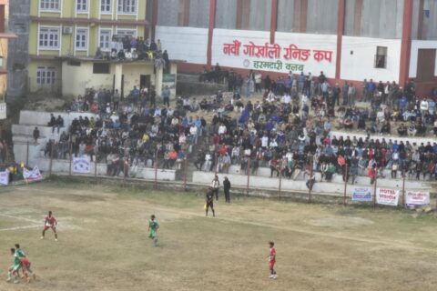 ‘नवौँ गोर्खाली रनिङ कप’ फुटवलको फाइनलमा हरमटारी क्लब र चाइनिज धारा भिड्ने