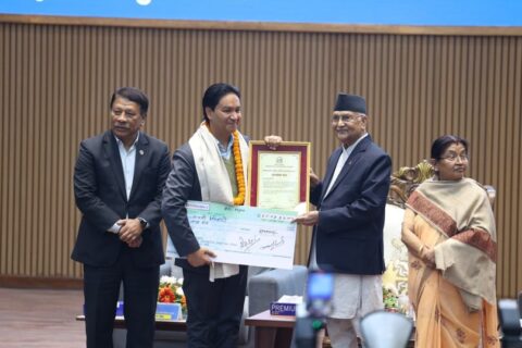 प्रधानमन्त्री राष्ट्रिय प्रतिभा पुरस्कारबाट गोरखाका ३ जना सम्मानित