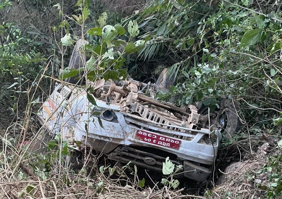 राजधानीको नागार्जुनमा जिप दुर्घटना हुँदा गोरखाका पाण्डेको मृत्यु, अन्य २ जना गोरर्खाली घाईते