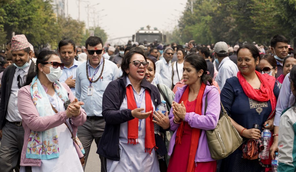 कार्यवाहक प्रधानमन्त्रीसहितको सरकारी टोलीले बोलाएको वार्तामा गएन शिक्षक महासंघ