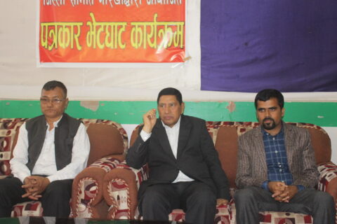 बर्तमान सरकार भ्रष्ट कपटपूर्ण र जनविरोधी बनेको छ : उपाध्यक्ष श्रेष्ठ