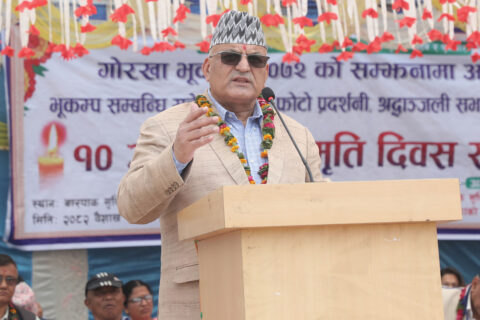 भुकम्पअघिको जस्तै बारपाक बनाउन सकिएन् ः मुख्यमन्त्री पाण्डे