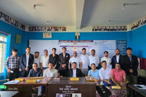 गोरखा जेसीजद्वारा नेतृत्व विकास तालिम सम्पन्न