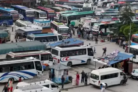 गोरखामा आजबाट सार्वजनिक यातायात अनिश्चितकालका लागि बन्द