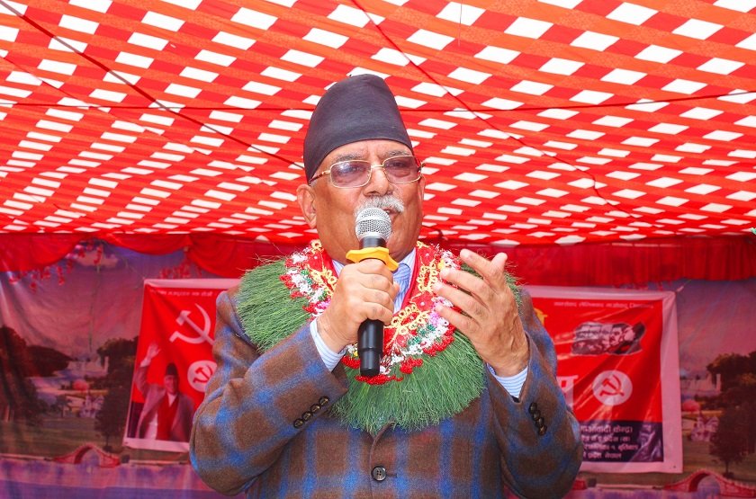  माओवादी केन्द्रप्रति जनतामा आशा पलाएको छ : अध्यक्ष प्रचण्ड
