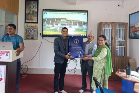 गोरखाको भिमसेनथापा गाउँपालिकालाई नेपाल टेलिकमद्वारा चार्जिङ स्टेशन हस्तान्तरण