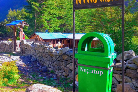 उत्तरी गोरखाको ‘मनास्लु पदमार्गमा फोहोर संकलनका लागि ४० स्थानमा डस्टबिन’