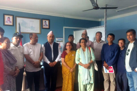 १५ बुँदे माग राख्दै नेसपा गोरखाले बुझायो प्रमुख जिल्ला अधिकारीलाई ज्ञापन पत्र