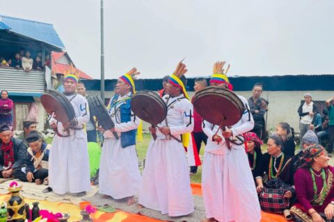 धार्चे मनासलु पर्यटन विकास समितिद्वारा ऐतिहासिक कालोपोखरी प्राकृतिक पूजा सम्पन्न