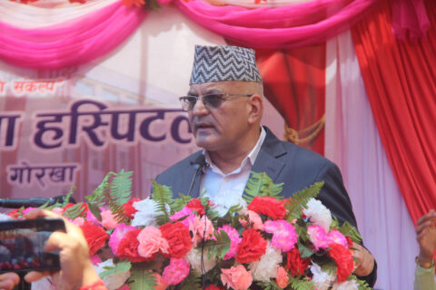 गण्डकी प्रदेशलाई स्वास्थ्य क्षेत्रको ‘हव’ बनाउने लक्ष्यः मुख्यमन्त्री पाण्डे