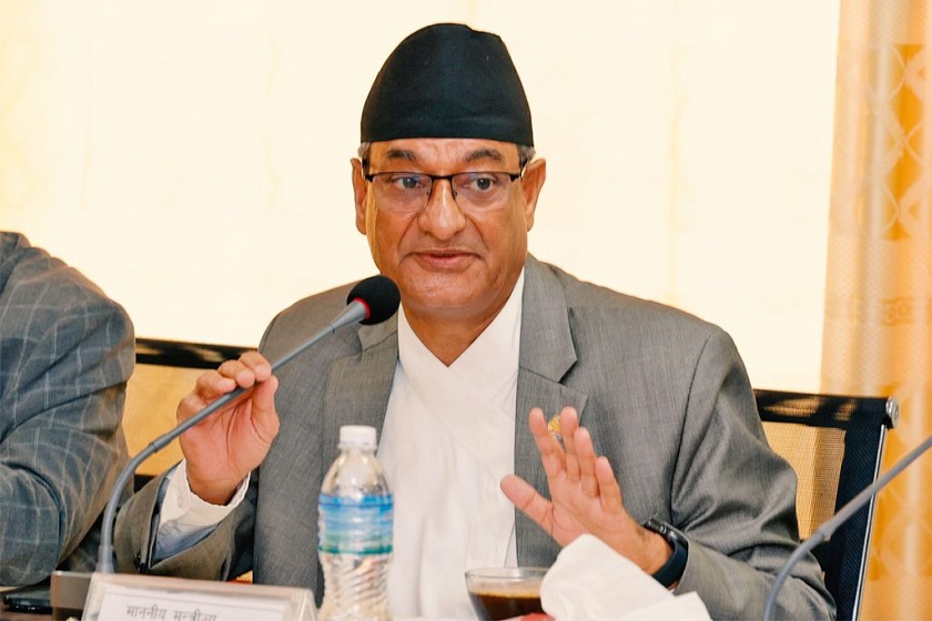 पाँच वर्षभित्र प्रत्येक नागरिकले जोखिमको पूर्वसूचना प्राप्त गर्छ : गृहमन्त्री लेखक
