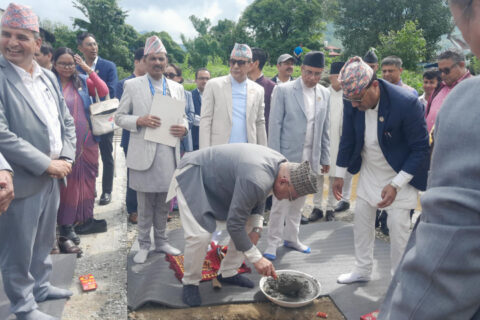 गण्डकी प्रदेशसभा भवन शिलान्यास
