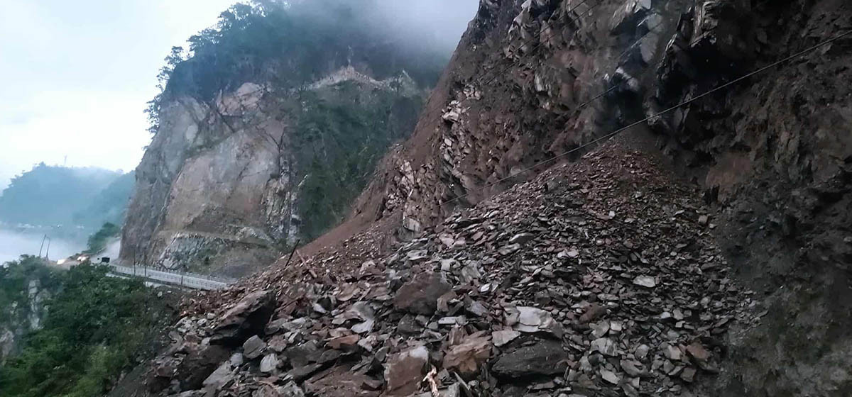 नारायणगढ–मुग्लिन सडक पुनः अवरुद्ध
