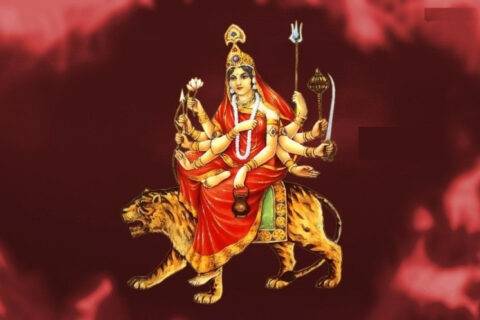 आज नवरात्रको तेस्रो दिन, चन्द्रघण्टा देवीको पूजा गरिँदै