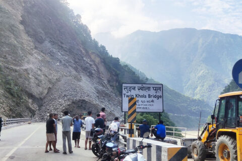 मुग्लिन-नारायणगढ सडकखण्ड खुल्ने अनिश्चित
