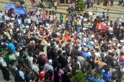 गोरखामा जेनजी आन्दोलन शान्तिपूर्ण हुँदै