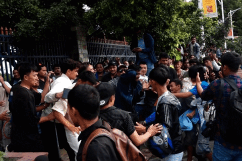 भद्रकालीमा ‘जेनजी’हरुबिच कुटाकुट