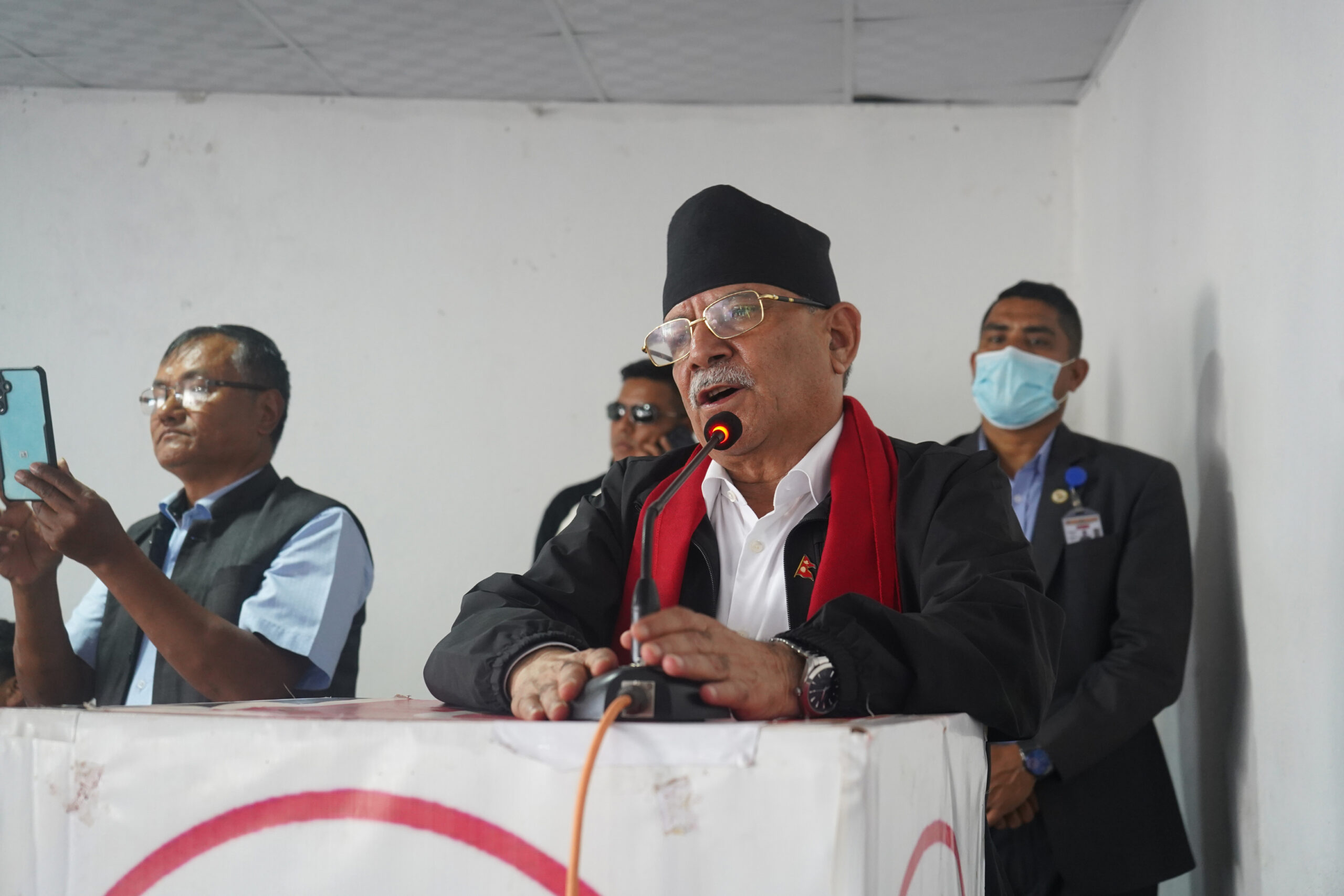 निर्वाचनबाट नै संविधान र लोकतन्त्रको रक्षा गरेर अघि बढ्नुपर्छ : संयोजक दाहाल
