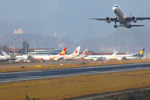 अविरल वर्षाका कारण त्रिभुवन अन्तरराष्ट्रिय विमानस्थलका आन्तरिकतर्फका उडान स्थगन