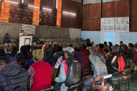धार्चे गाउँपालिकामा उपभोक्ता समितिका पदाधिकारीहरूका लागि योजना कार्यान्वयन सम्बन्धी अभिमुखीकरण सुरु