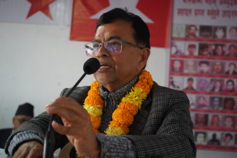 संविधानलाई ‘ट्रयाक’मा ल्याउन निर्वाचन अपरिहार्य : पूर्वमुख्यमन्त्री पाण्डे