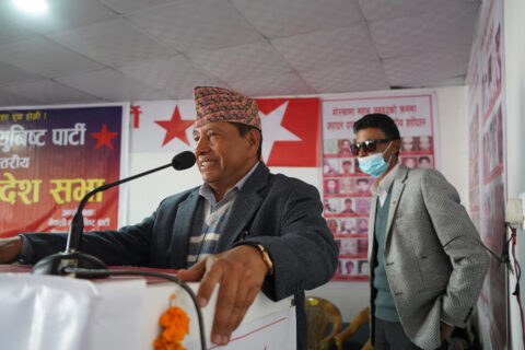बामपन्थी शक्ति बिचको एकता र रुपान्तरण अहिलेको ऐतिहासिक आवश्यकता : नेता श्रेष्ठ