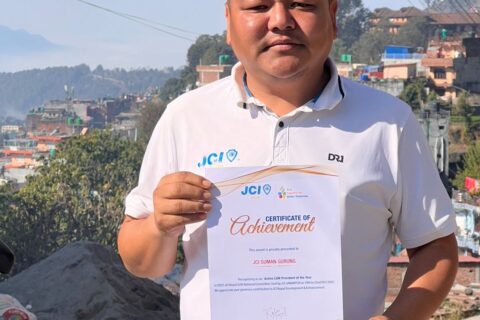 गोरखा जेसिजका अध्यक्ष गुरुङ जनकपुरमा सम्मानित