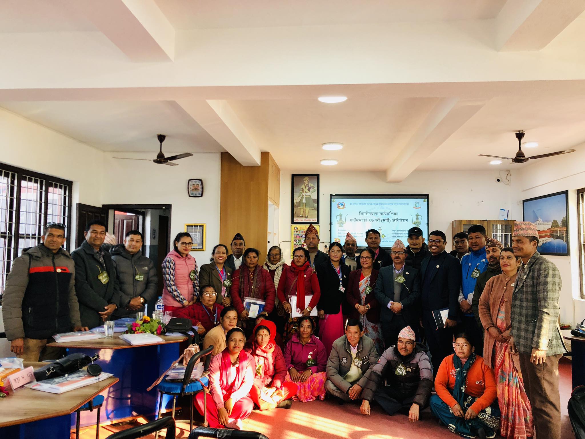 भिमसेनथापामा १७औँ गाउँसभा अधिवेशन सम्पन्न, चार विधेयक सर्वसम्मत पारित