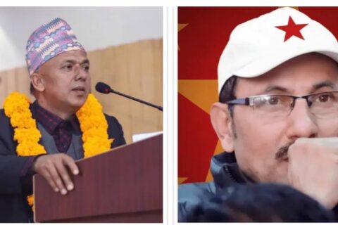 नेपाली कम्युनिस्ट पार्टी गोरखाबाट हरिराज अधिकारी र लेखनाथ न्यौपानेको उम्मेदवारी