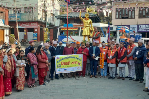 गोरखाको गोरखनाथबाट भारतको गोरखपुरसम्म ‘खिचडी यात्रा’ सुरु