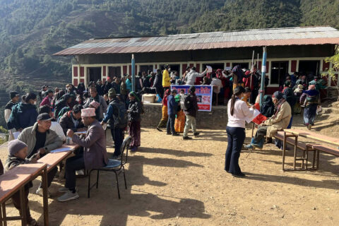 उहियाको निःशुल्क स्वास्थ्य शिविरमा २ हजार ८० जना लाभाव्दित