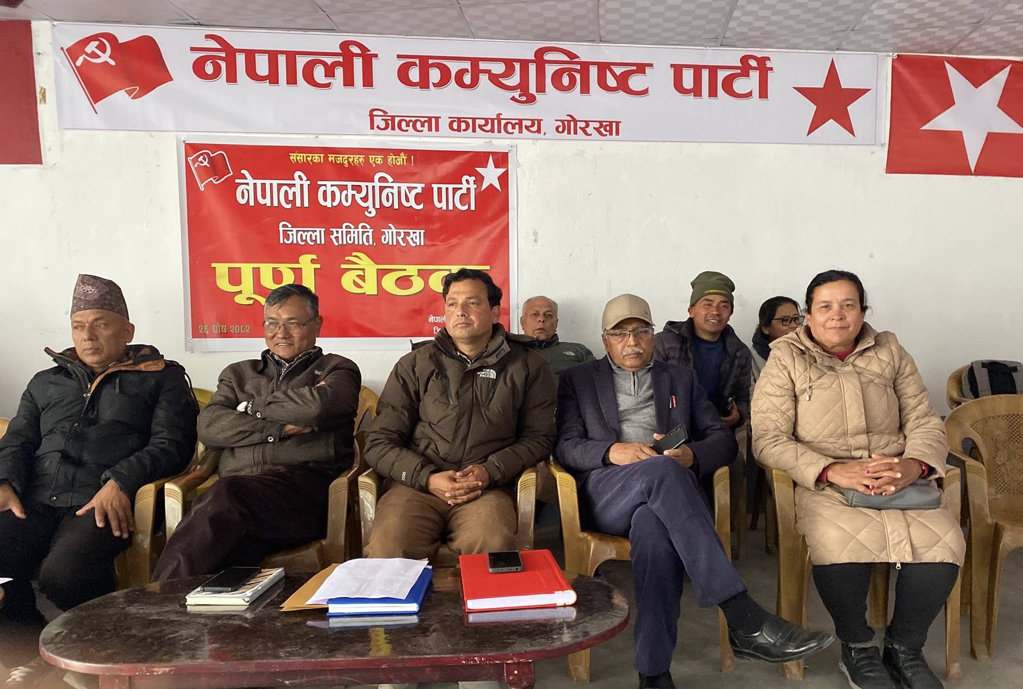 नेपाली कम्युनिष्ट पार्टी गोरखाको संयोजकमा अंकुर तिमिल्सेना चयन