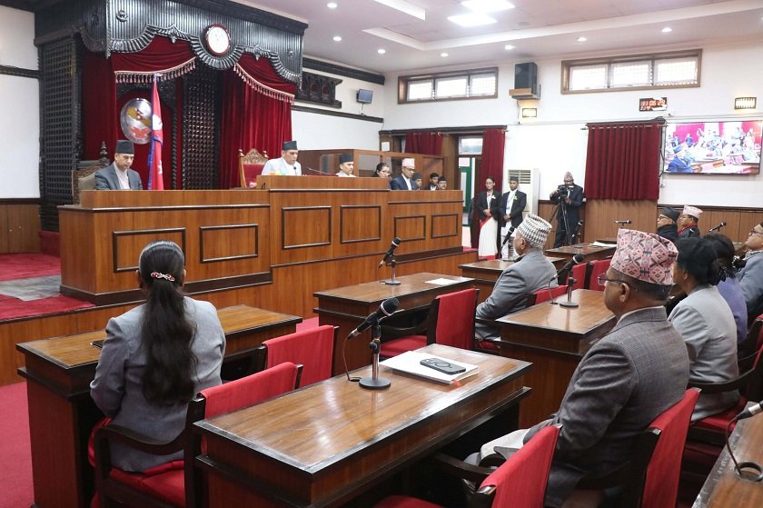 पाँच मिनेटमै सकियो राष्ट्रियसभाको पहिलो बैठक
