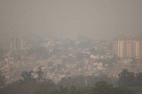 काठमाडौँको वायु प्रदूषण अस्वस्थ