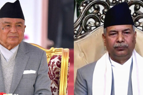 प्रतिनिधिसभा सदस्य निर्वाचनः राष्ट्रपति र उपराष्ट्रपति मतदानमा सहभागी हुनुभएन