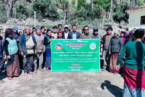 उत्तरी गोरखामा डढेलो नियन्त्रण सम्वन्धी सचेतना कार्यक्रम सम्पन्न