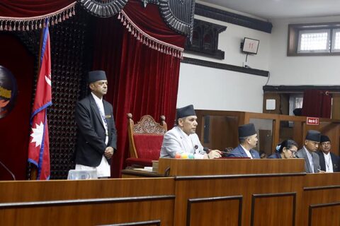 राष्ट्रियसभाबाट सरकारको नीति तथा कार्यक्रम पारित