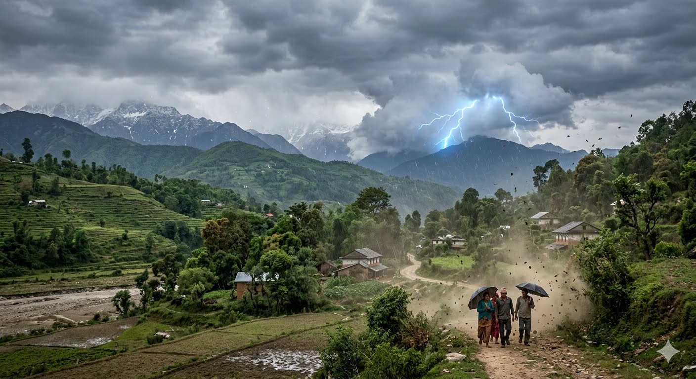 यस्तो छ आजको मौसम पूर्वानुमान