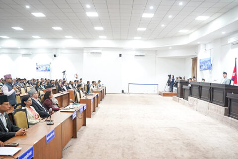 विपक्षीले नाराबाजी नछाडेपछि प्रतिनिधिसभा बैठक २५ गतेसम्मका लागि स्थगित